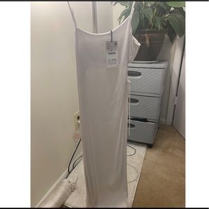 White Zara dress L